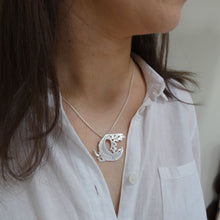 Load image into Gallery viewer, Sterling Silver Selkie Pendant, Seal Pendant, Spirit Animal Pendant, Celtic Mythology Jewelry, Sea Creature Necklace, Mermaid Jewelry, Irish Jewellery
