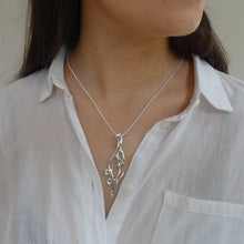 Load image into Gallery viewer, Banshee Pendant, Fairy Woman Necklace, Celtic Warrior Woman Jewellery, Irish Mythology, Mourning Necklace