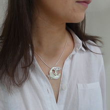 Load image into Gallery viewer, Sterling Silver Selkie Pendant, Seal Pendant, Spirit Animal Pendant, Celtic Mythology Jewelry, Sea Creature Necklace, Mermaid Jewelry, Irish Jewellery