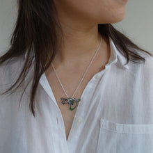 Load image into Gallery viewer, Cú Chulainn Pendant, Sterling Silver Dog Necklace, Animal Lover Gift, Silver Wolf Hound Pendant, Silver Warrior Necklace, Setanta, Irish Mythology