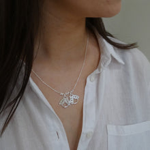 Load image into Gallery viewer, Lady Bird Necklace, Sterling Silver Friendship Necklace, Nature Lover Gift, Silver Lady Bug, Gift for Friends, Quirky Jewellery, Cute Best Friends Necklace Gift