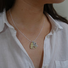 Load image into Gallery viewer, Beehive Pendant, Sterling Silver Bumble Bee Necklace, Beekeeper Gift, Save the Bees Jewelry, Spring Necklace, Nature Lover