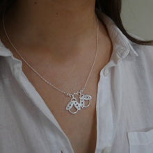 Load image into Gallery viewer, Lady Bird Necklace, Sterling Silver Friendship Necklace, Nature Lover Gift, Silver Lady Bug, Gift for Friends, Quirky Jewellery, Cute Best Friends Necklace Gift