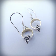 Load image into Gallery viewer, Donegal Daybreak Earrings, Sterling Silver Earrings, Spiritual Jewellery, Wiccan Earrings, Light Jewellery, Sun Earrings, Elemental Jewelry