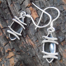 Load image into Gallery viewer, Broighter Hoard Earrings, Sterling Silver Ship Earrings, Oxidised Silver Boat Earrings, Nautical Earrings, Gaelic Sea God Jewellery