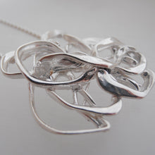 Load image into Gallery viewer, Wind Pendant, Sterling Silver Elemental Pendant, Nature Pendant, For Her, For Him, Unisex Jewelry, Unique Jewellery, Quirky Pendant, Storm Pendant, Gift Idea, Irish Design, Irish Mythology