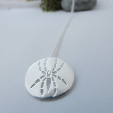 Load image into Gallery viewer, as gaeilge damhan alla silver airgead pendant