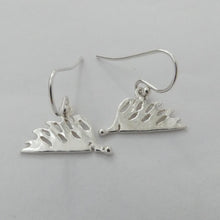 Load image into Gallery viewer, Hedgehog Earrings, Sterling Silver Hedgehog Earrings, Shapeshifter Jewelry, Witch Earrings, Spring Jewellery, Cute Animal Earrings