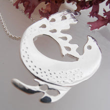 Load image into Gallery viewer, Sterling Silver Selkie Pendant, Seal Pendant, Spirit Animal Pendant, Celtic Mythology Jewelry, Sea Creature Necklace, Mermaid Jewelry, Irish Jewellery