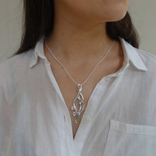 Load image into Gallery viewer, Banshee Pendant, Fairy Woman Necklace, Celtic Warrior Woman Jewellery, Irish Mythology, Mourning Necklace