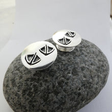 Load image into Gallery viewer, Duck Cuff Links, Oxidised Sterling Silver Cufflinks, Silver Duck Prints, Bird Jewellery, Quirky Cufflinks, Good Luck Talisman, Irish Culture, Hunter Gift