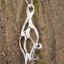 Load image into Gallery viewer, Banshee Pendant, Fairy Woman Necklace, Celtic Warrior Woman Jewellery, Irish Mythology, Mourning Necklace
