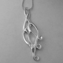 Load image into Gallery viewer, Banshee Pendant, Fairy Woman Necklace, Celtic Warrior Woman Jewellery, Irish Mythology, Mourning Necklace