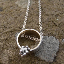 Load image into Gallery viewer, Daybreak Donegal Pendant, Sterling Silver Pendant, Elemental Jewellery, Irish Tradition, Spirituality Jewelry, Light Necklace