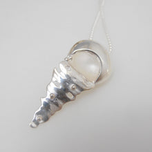 Load image into Gallery viewer, Boann Pendant, Sterling Silver River Pendant, Warrior Woman Jewellery, Celtic Deity Wisdom Necklace, Milkyway Necklace, Sun Pendant