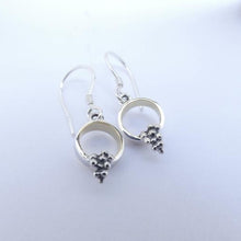 Load image into Gallery viewer, Donegal Daybreak Earrings, Sterling Silver Earrings, Spiritual Jewellery, Wiccan Earrings, Light Jewellery, Sun Earrings, Elemental Jewelry