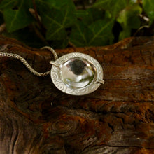 Load image into Gallery viewer, Dagda's Bowl of Plenty Pendant, Sterling Silver Tuatha de Danann Pendant, Celtic Mythology, Pagan Jewellery, Irish Deisgn, Wicca