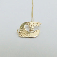 Load image into Gallery viewer, 10 Carat Gold Selkie Ór Pendant, Solid Gold Seal Pendant, Meaningful Jewellery, Animal Lover Gift, Nautical Necklace, Spirit Animal Pendant, Sea Goddess Necklace, Love Necklace