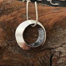 Load image into Gallery viewer, Síle na Gealaí Pendant, Sterling Silver Moon Goddess Pendant, Silver Moon Necklace, Special Pendant Gift, Warrior Woman Jewellery, Celestial Jewelry, Chunky Pendant, Oxidised Silver