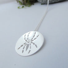 Load image into Gallery viewer, Spider  - Damhán Alla Necklace, Sterling Silver Spider Design Necklace, Nature Pendant, Insect Lover Gift, For Him, For Her, Unisex Pendant, Tarantula Necklace, Silver Spider Jewellery
