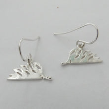 Load image into Gallery viewer, Hedgehog Earrings, Sterling Silver Hedgehog Earrings, Shapeshifter Jewelry, Witch Earrings, Spring Jewellery, Cute Animal Earrings