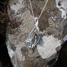 Load image into Gallery viewer, Banshee Pendant, Fairy Woman Necklace, Celtic Warrior Woman Jewellery, Irish Mythology, Mourning Necklace