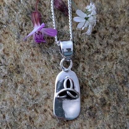 Standing Stone Trinity Knot Pendant