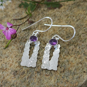 Daybreak Amethyst Earrings