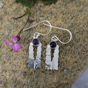 Daybreak Amethyst Earrings