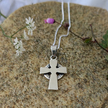 Load image into Gallery viewer, Sterling Silver Celctic Cross