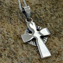 Load image into Gallery viewer, Sterling Silver Celctic Cross