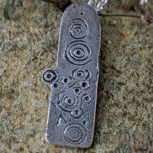 Load image into Gallery viewer, Rock Art Sterling Silver Pendant