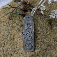 Load image into Gallery viewer, Rock Art Sterling Silver Pendant