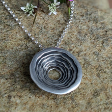 Load image into Gallery viewer, Sterling Silver Tobar-Well Large Pendant