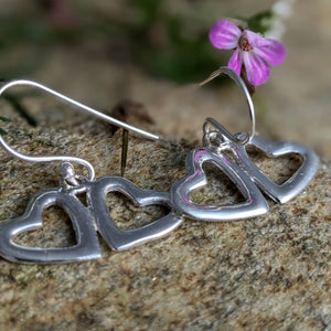 Soul Mates Sterling Silver Earrings