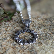 Load image into Gallery viewer, Medium Sterling Silver Fairy Ring Pendant