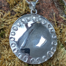 Load image into Gallery viewer, Sterling Silver Eclipse Pendant