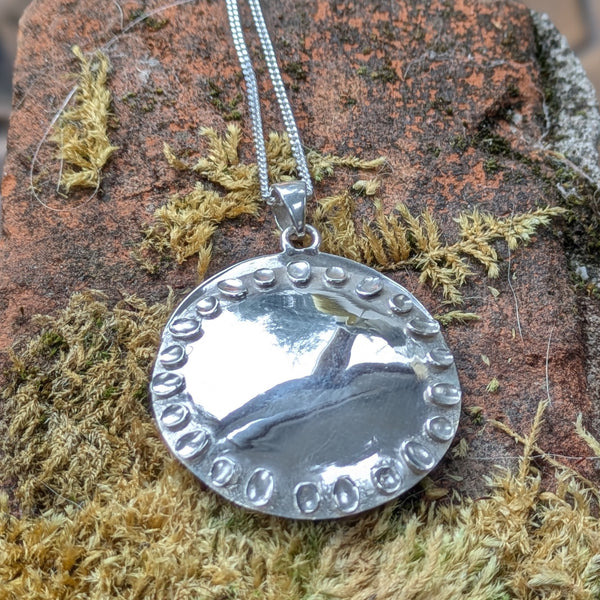 Sterling Silver Eclipse Pendant