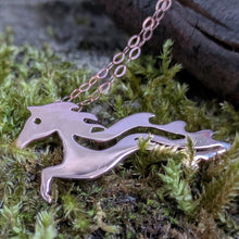 Load image into Gallery viewer, Solid Rose Gold 9 Carat Kelpie Pendant