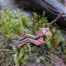 Load image into Gallery viewer, Solid Rose Gold 9 Carat Kelpie Pendant