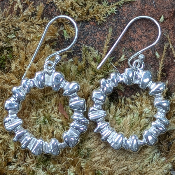 Large Fairy Ring Fort Earrings