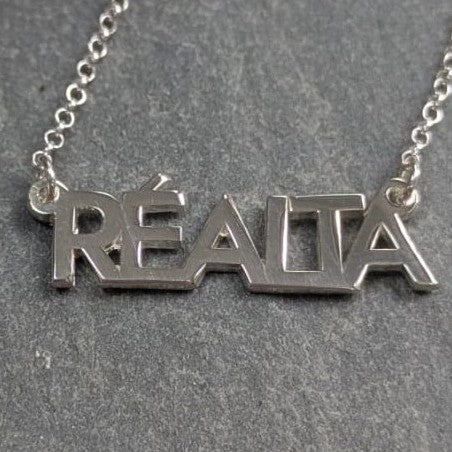 Réalta - Star Sterling Silver Irish Language Necklace