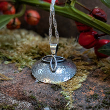 Load image into Gallery viewer, Trinity Knot Silver Pendant
