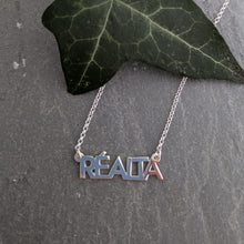 Load image into Gallery viewer, Réalta - Star Sterling Silver Irish Language Necklace